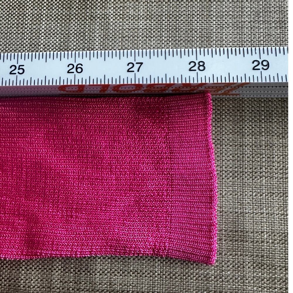 Free People Medium NWT Pink Shear Lightweight H2O Crewneck Long Sleeve Sweater - Picture 5 of 7